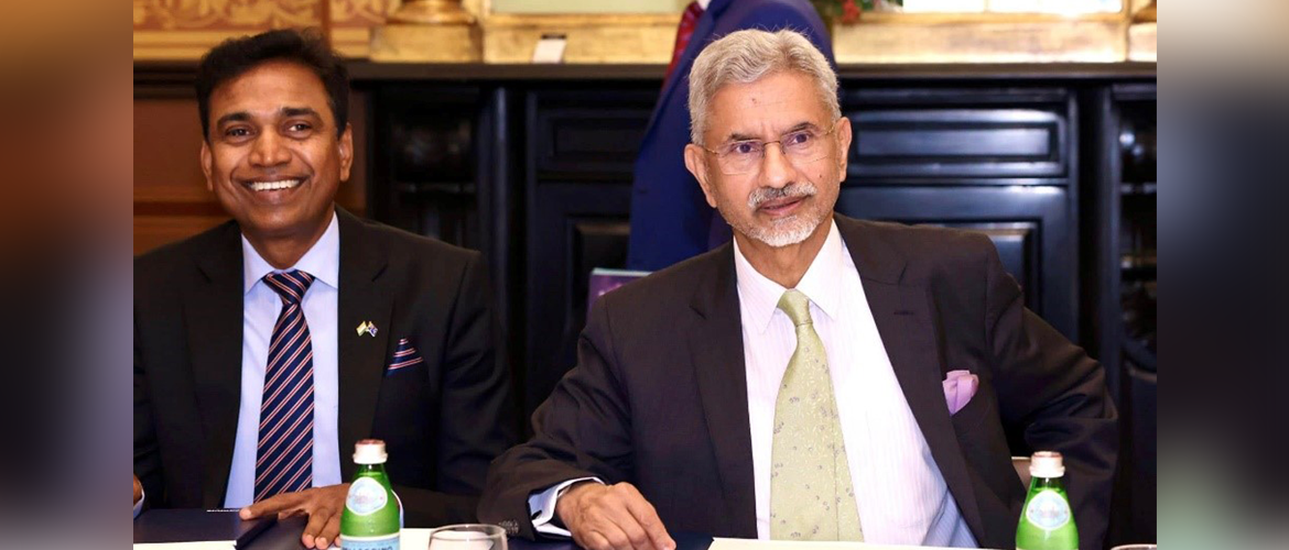  EAM Dr. S. Jaishankar addressed CEOs, strategy experts, and business leaders at the business roundtable discussion organised by Business Council of Australia in Sydney on November 7, 2024.